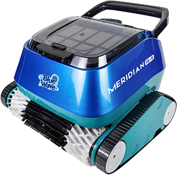 Blue Wave NE9865 Meridian Pool Robotic Cleaner, Blue, Teal