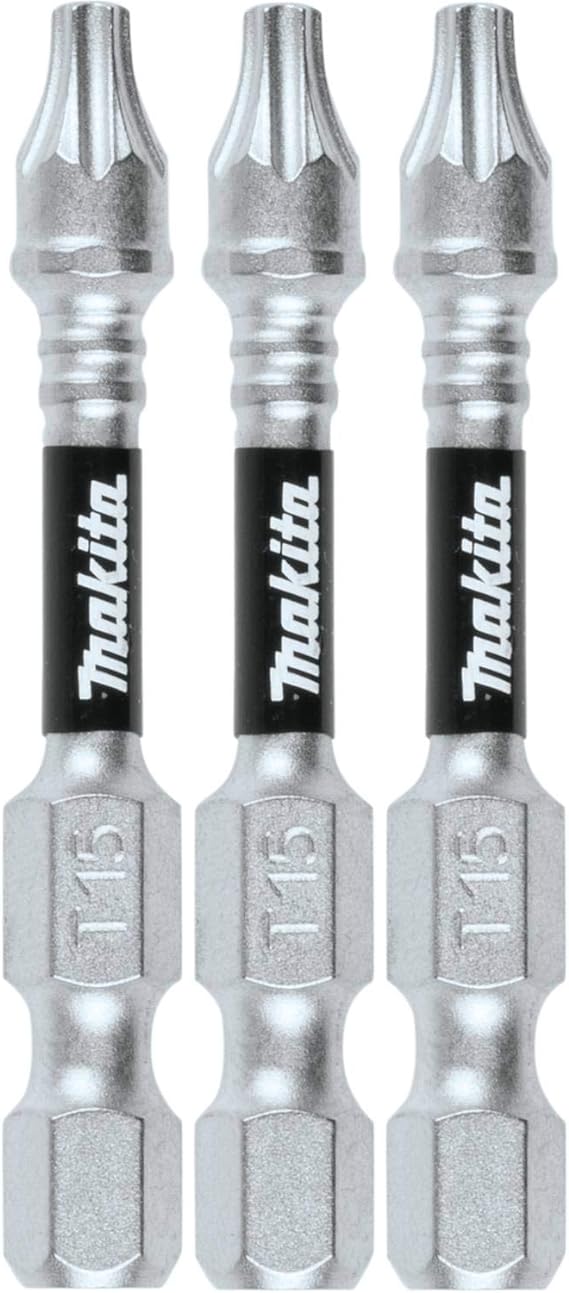 Makita E-00832 Impact XPS™ T15 Torx 2" Power Bit, 3/pk