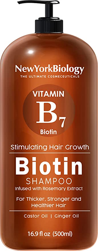 Biotin Shampoo for Hair Growth and Thinning Hair – Thickening Formula for Hair Loss Treatment – For Men & Women – Anti Dandruff - 500ml