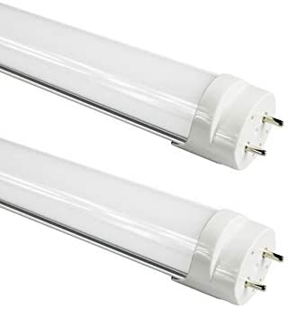 (2-Pack) Fulight Ballast-Bypass F25T8/WW LED Tube Light- T8 3FT 14W (30W Equivalent), Warm White 3000K, Double-End Powered, Frosted Cover, Works from 85-265VAC - Fluorescent Replacement Bulbs