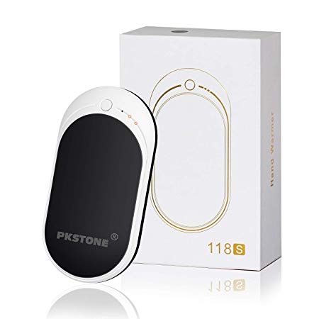 PKSTONE Hand Warmer Rechargeable, 5200mAh Electric Portable USB-C Power Bank, Safe Heat Therapy for Raynauds Arthritic Sufferers Pain Relief Winter Gift