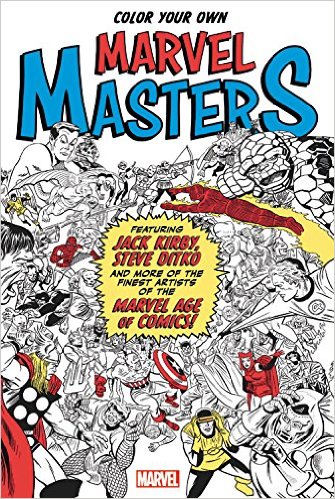 Color Your Own Marvel Masters