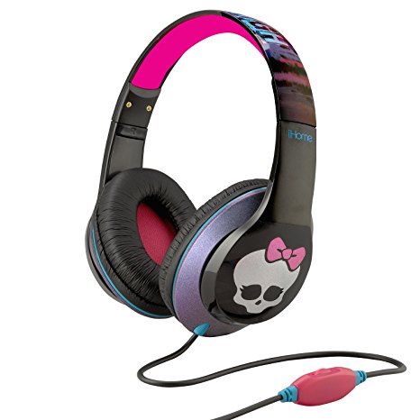 Monster High Over-the-Ear Headphones with Volume Control (Mi-M40MH.FX)