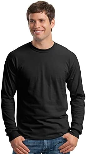 Gildan Men's Ultra Cotton Long Sleeve T-Shirt, Style G2400