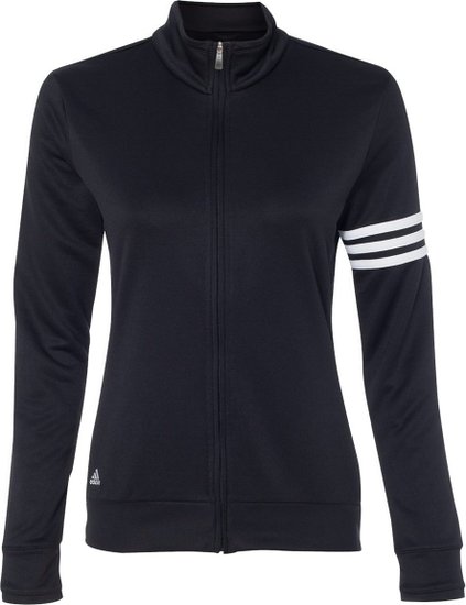 Adidas Ladies' 3-Stripes Full Zip Pullover Jacket A191