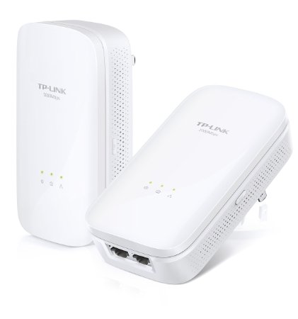 TP-LINK AV1000 2-Port Gigabit Powerline Adapter, Up to 1000Mbps (TL-PA7020 KIT)