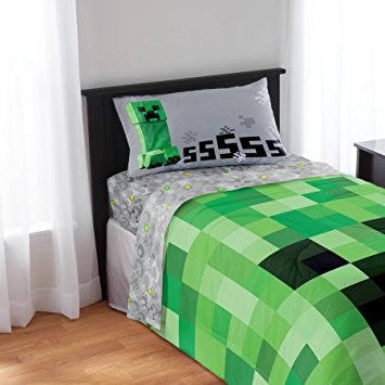 Minecraft Bedding Sheet Set (Twin)