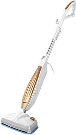 iwoly M11 Steam Mop for Floor Cleaning, 1100W Floor Steamer Cleaner with 2-Mode and 2 Mop Pads for Tile and Hard Wood Floor