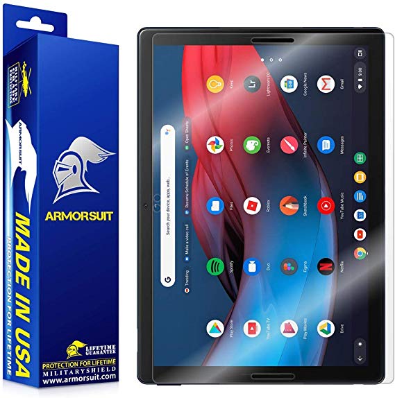 ArmorSuit Google Pixel Slate Screen Protector Max Coverage MilitaryShield Screen Protector for Google Pixel Slate - HD Clear Anti-Bubble