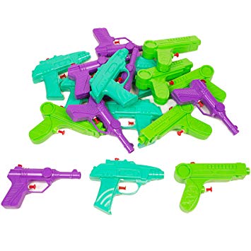 Boley TOYS Water Gun Bulk Party Pack - 18 Pack Squirt Guns/Blasters/Pistols for Kids/Adults. Perfect as pool favors or for summer play!