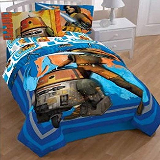 Star Wars Rebels Rule 64" x 86" Twin Reversible Comforter with Sham