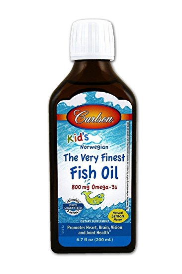 Carlson For Kids Very Finest Fish Oil Lemon, 200ml