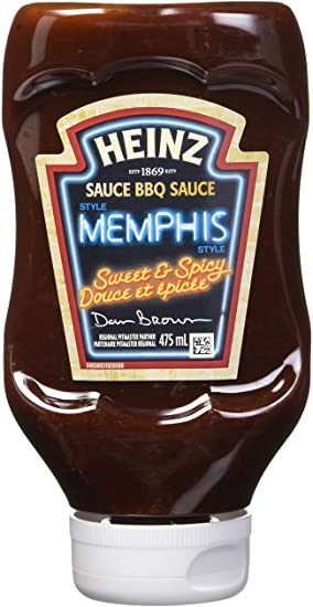 Heinz Sweet and Spicy Memphis BBQ Sauce, 475mL