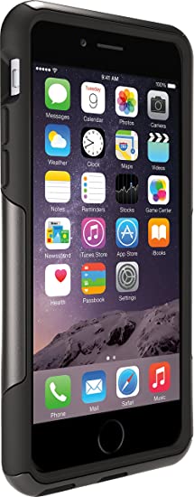 OtterBox COMMUTER SERIES iPhone 6/6S Case - Frustration Free Packaging - BLACK