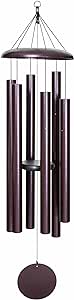 Corinthian Bells by Wind River - 56 inch Plum Wind Chime for Patio, Backyard, Garden, and Outdoor Decor (Aluminum Chime) Made in The USA