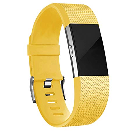 iGK Replacement Bands Compatible for Fitbit Charge 2, Adjustable Replacement Sport Strap Smartwatch Fitness Wristbands