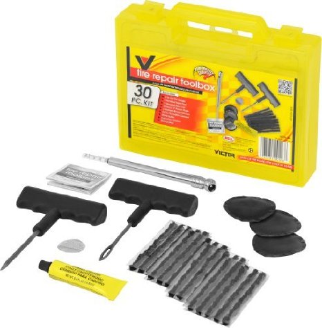 Victor 22-5-00126-8A Tire Repair Toolbox- 30 pc kit