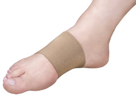 Arch Bandages 1 Pair Men Women Plantar Fasciitis and Heel Spurs Support - One Size Fits Most