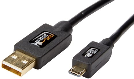 AmazonBasics 20 Micro-USB to USB Cable - 6 Feet 18 Meters