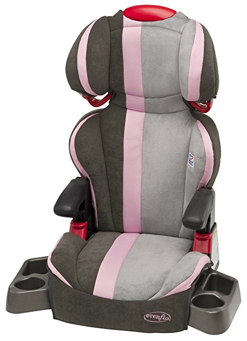 Evenflo Big Kid High Back SI Car Seat Booster, Alexa