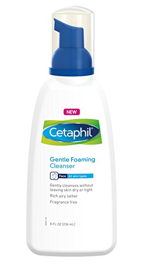 Gentle Foaming Cleanser - Gently Cleanses without Leaving Skin Dry or Tight - Rich Airy Lather - For All Skin Types - Fragrance Free & Suitable For Sensitive Skin 8oz (Pack of 2)