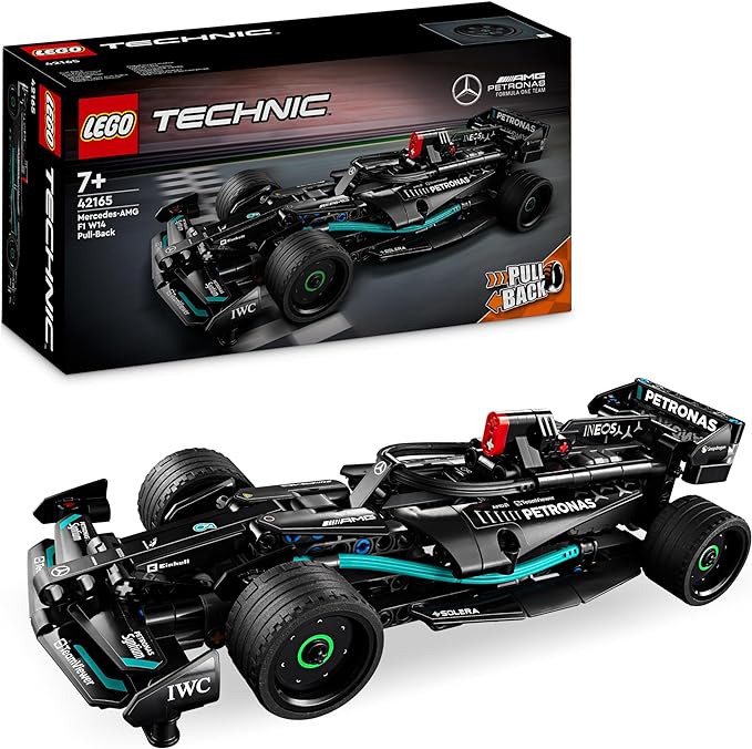 LEGO Technic Mercedes-AMG F1 W14 E Performance Voiture de Course Jouet pour Enfants, Garçons et Filles Dès 7 Ans, Modèle à Rétrofriction, Décoration pour Chambre, Idée Cadeau d'anniversaire 42165