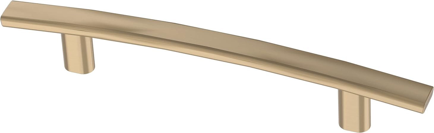 Franklin Brass Subtle Arch Cabinet Pull, Champagne Bronze, 3-3/4 in (96mm) Drawer Handle, 10 Pack, P44433-CZ-B