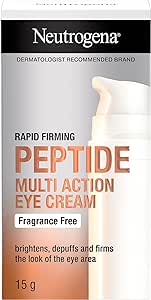 Neutrogena Rapid Firming Peptide Multi Action Eye Cream - Peptides - Dark Circles, Firm Skin, Puffy Eyes - 15 grams