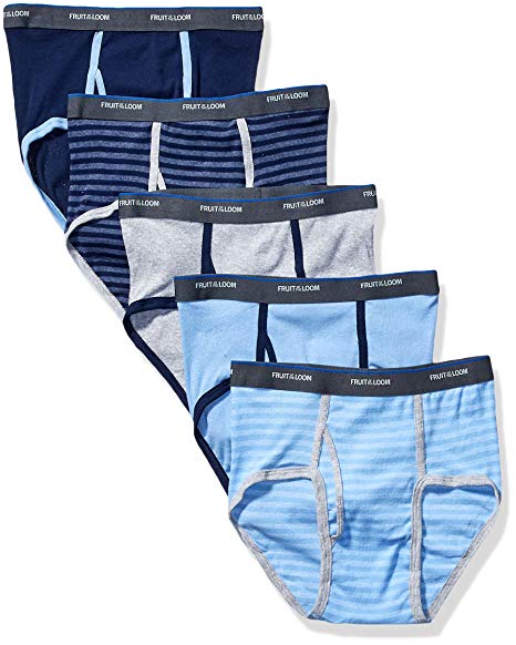 Fruit of the Loom Boys' Fashion Brief (Pack of 5)