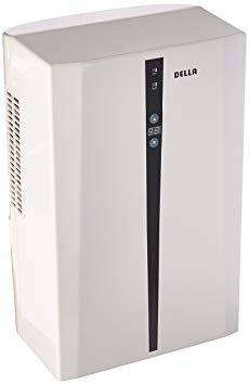 Della Premium Thermo-Electric Smart Dehumidifier LED w/ Indicator w/Auto Humidistat - For Spaces Up to 2,200 Cubic Feet