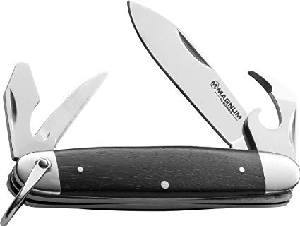 Boker Magnum 01MB334 Classic Steel Pocket Knife with 2 1/2 in. 440C Stainless Steel Blade,  Black