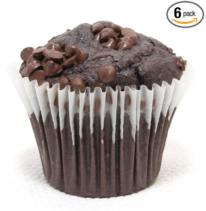 Low Carb Chocolate Muffin - Only 3 Carbs Net Per Muffin - 6 Pack - Best Tasting Diet Product Ever