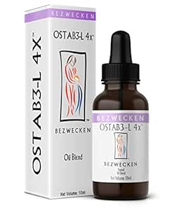 Bezwecken - OstaB3-L 4x - 10mL Topical Oil Blend - Professionally Formulated Menopause Symptom Support - Safe, Natural, Estradiol-Free Formula - 30 Day Supply