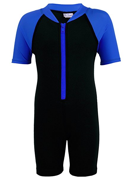 Tuga Boys Thermal Wetsuit 1 - 14 years, UPF 50  Sun Protection