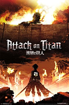 Attack On Titan - Fire Poster 22 x 34in