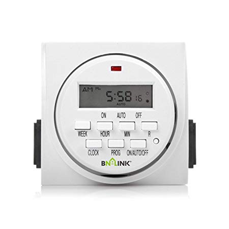Century 7 Day Heavy Duty Digital Programmable Timer - Dual Outlet