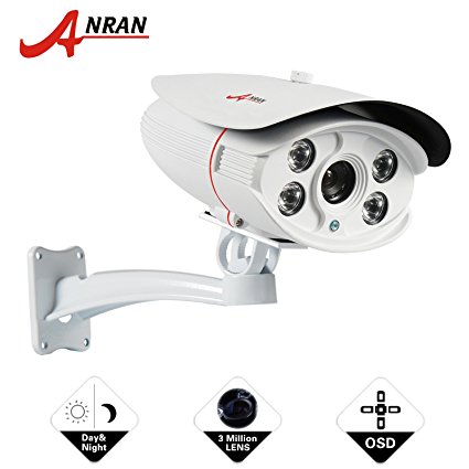 ANRAN CCTV Weatherproof Hight Resolution 700TVL EFFIO-E SONY Exview CCD Array IR Long Range Security Camera