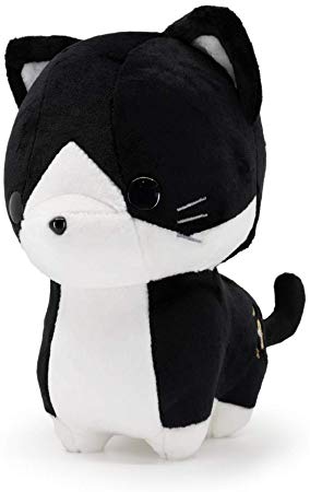 Bellzi Tuxedo Cat Cute Stuffed Animal Plush Toy - Adorable Soft Black and White Cat Toy Plushies and Gifts - Perfect Present for Kids, Babies, Toddlers - Tuxi