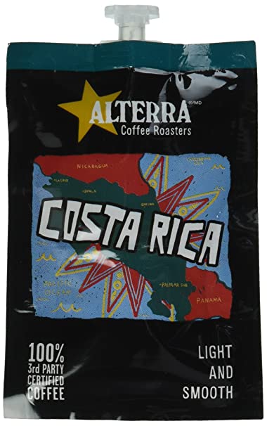 FLAVIA ALTERRA COFFEE, Costa Rica, 20-Count Freshpacks (Pack of 1 Rail)