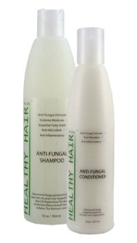 Healthy Hair Plus - Anti Fungal Shampoo 12 oz and Conditioner 8 oz