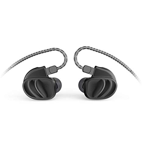 BQEYZ KC2 Quad Drivers Earphones HiFi Stereo Headset Noise Isolating with Detachable Cable