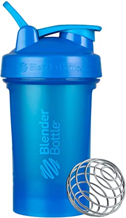 BlenderBottle Classic V2 Shaker Bottle, 20-Ounce, Cyan