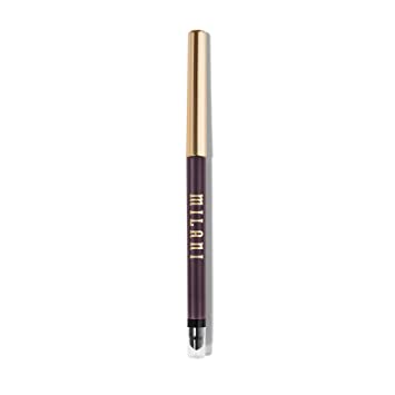 Milani Stay Put Eyeliner - Duchess (0.01 Ounce) Cruelty-Free Self-Sharpening Eye Pencil with Built-In Smudger - Line & Define Eyes with High Pigment Shades for Long-Lasting Wear