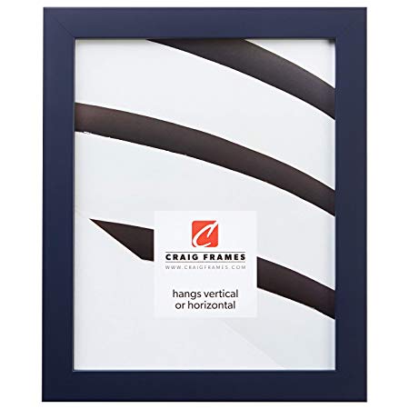 Craig Frames Confetti, Modern Navy Blue Picture Frame, 22 x 28-Inch