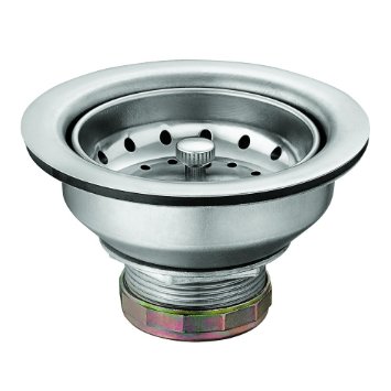 Moen 22036 3-1/2-Inch Composite Drain Assembly, Stainless