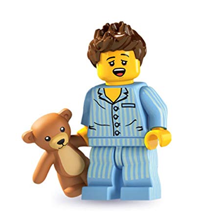 LEGO 8827 Minifigures Series 6 - Minifigure Sleepyhead (Sleepy Head) x1 Loose