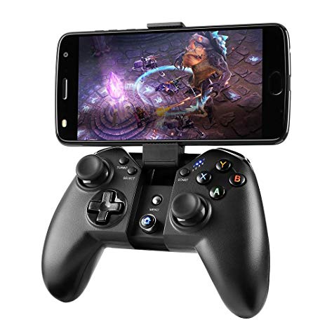 Game Controller, MAD GIGA Wireless Game Controller Bluetooth Gamepad Remote for PC (Windows XP/7/8/8.1/10), PS3, Android, Vista, Smartphone, TV Box Portable Gaming Handle