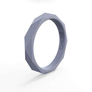 QALO Women's Functional Stackable Silicone Rings