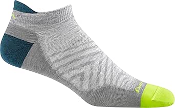 Darn Tough Men's Run No Show Tab Ultra-Lightweight Running Sock (Style 1033) -