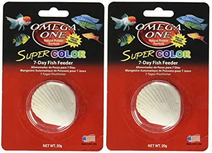 Omega One Super Color 7-Day Vacation Fish Feeders